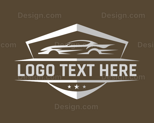 Fast Car Badge Logo