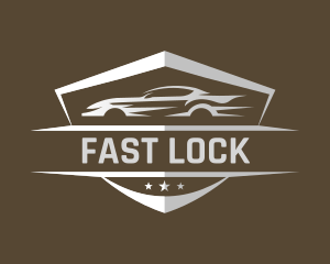 Fast Car Badge logo design