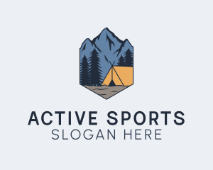 Mountain Outdoor Camp Logo