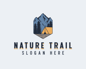 Mountain Outdoor Camp logo design