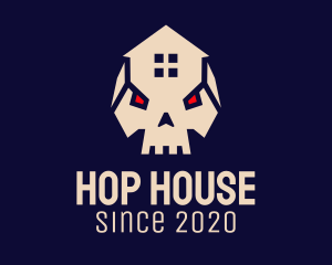 Skull House Property logo design