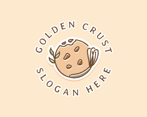 Floral Cookie Whisk logo design