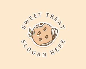 Floral Cookie Whisk logo design