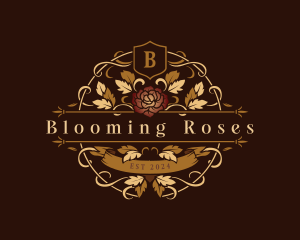 Rose Elegant Floral  logo design