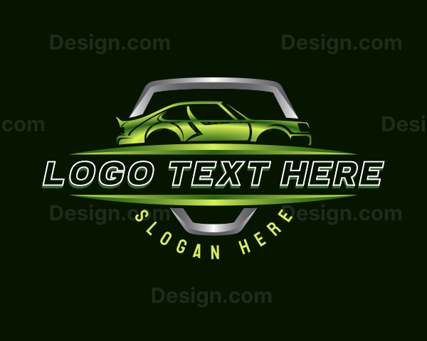 Car Detailing Garage Logo