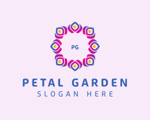 Floral Ornament Home Decoration  logo design