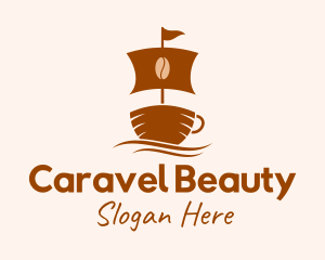 Brown Coffee Boat logo