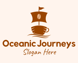 Brown Coffee Boat logo