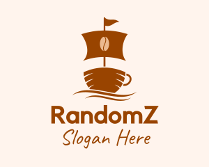 Brown Coffee Boat logo
