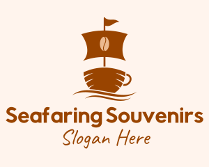 Brown Coffee Boat logo