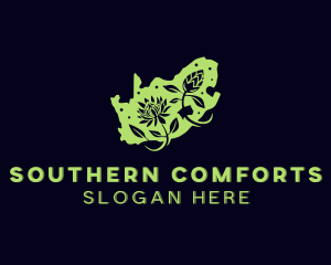 South Africa Flower logo