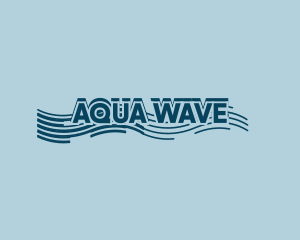 Water Wave Sea logo design