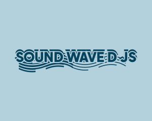 Water Wave Sea logo design