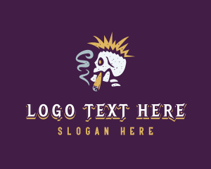 Cigar Skull Smoker logo