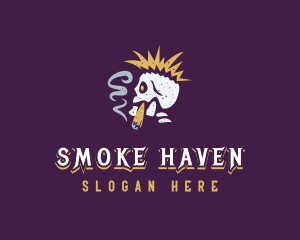 Cigar Skull Smoker logo