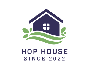 House Garden Landscaping logo design