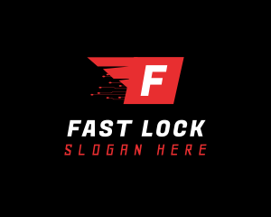 Fast Wings Logistics logo design