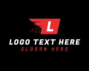 Packaging - Fast Wings Logistics logo design