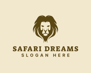 Safari Lion Mane logo design