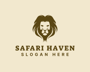 Safari Lion Mane logo design