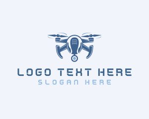 Aerial Drone Lens Logo