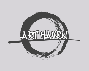 Art Graffiti Business logo design