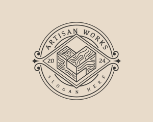 Artisan Woodwork Carpentry logo design