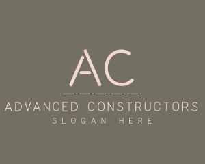 Property Construction Architect logo design