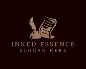 Paper Pen Ink  logo design