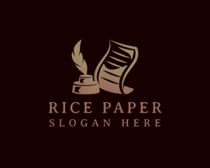 Paper Pen Ink  logo design