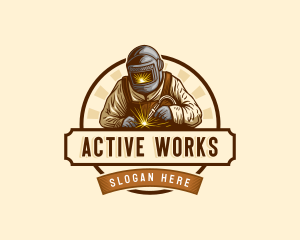 Welding Welder Repair logo design