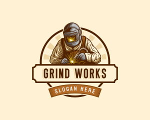 Welding Metal Repair logo design