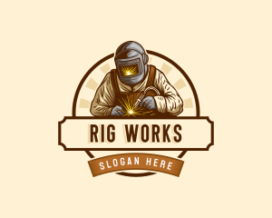 Welding Metal Repair logo design