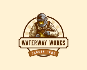 Welding Metal Repair logo design