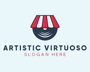 Music Vinyl Market logo design