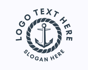 Ocean Marine Anchor  logo