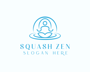 Zen Yoga Meditation logo design