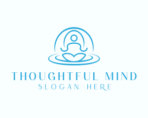 Zen Yoga Meditation logo design