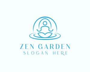 Zen Yoga Meditation logo design