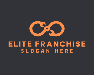 Orange Infinity Maintenance logo design