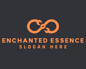 Orange Infinity Maintenance logo design