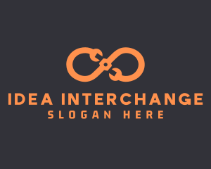 Orange Infinity Maintenance logo design