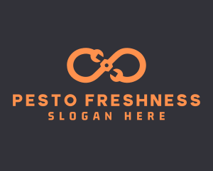 Orange Infinity Maintenance logo design