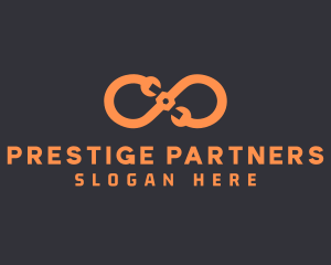 Orange Infinity Maintenance logo design