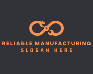 Orange Infinity Maintenance logo design