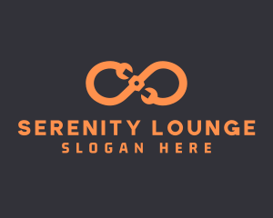 Orange Infinity Maintenance logo design