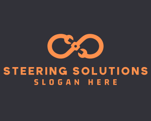 Orange Infinity Maintenance logo design