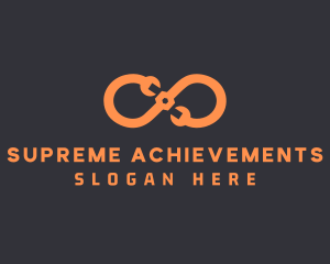 Orange Infinity Maintenance logo design