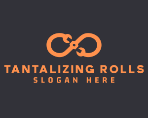 Orange Infinity Maintenance logo design