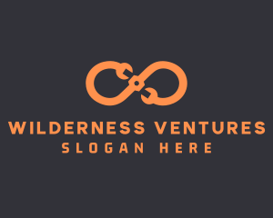 Orange Infinity Maintenance logo design